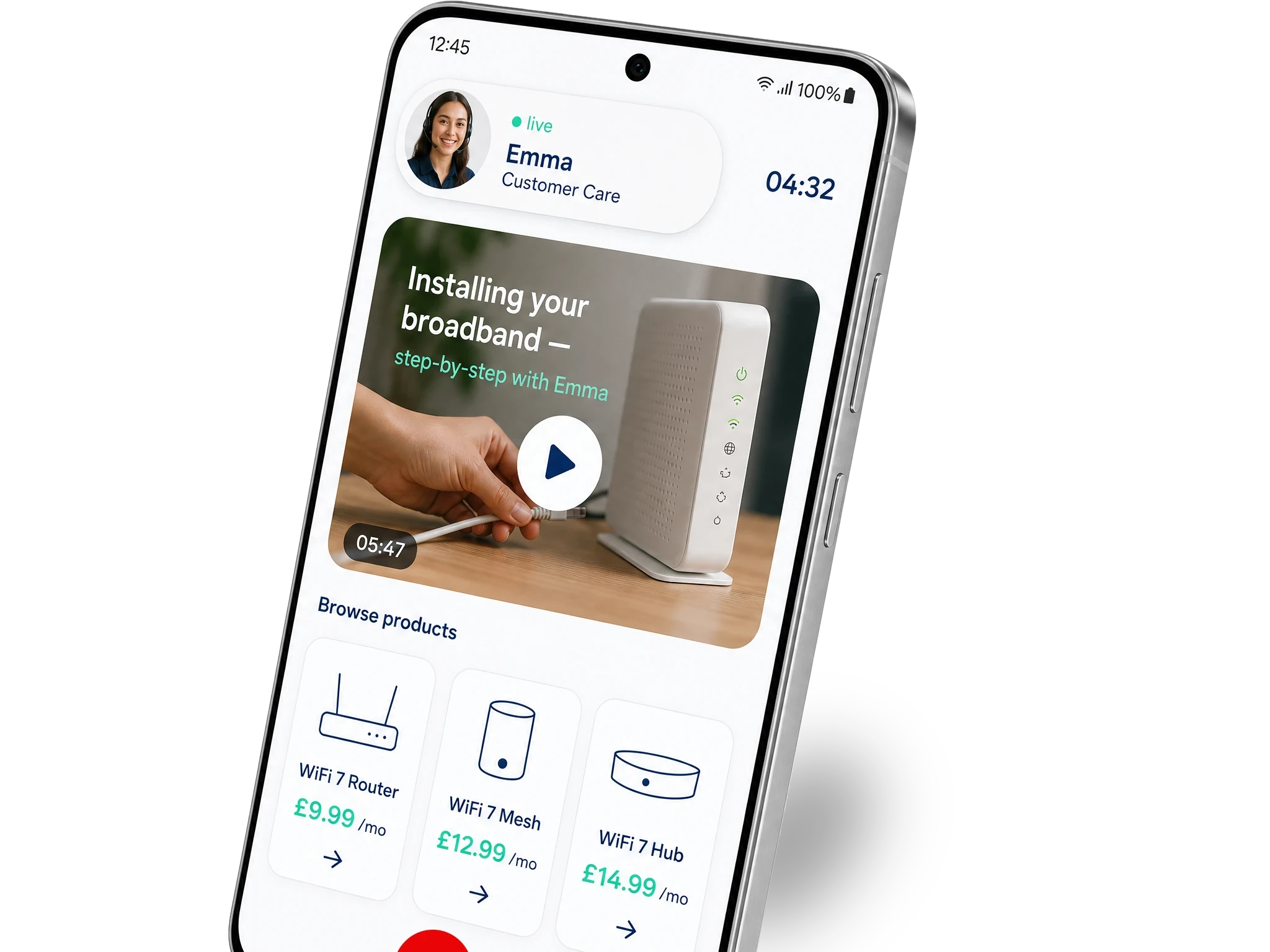 Customer care use case