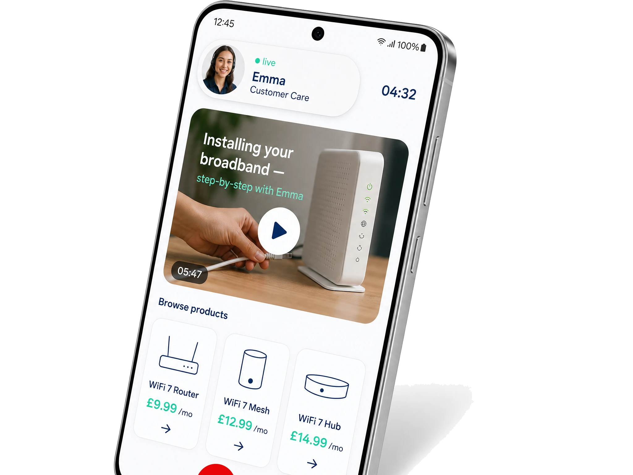 Customer care use case
